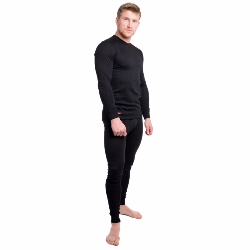 Комплект термобелья мужской Comfort Work, ткань Sunlite, черный, размер 54, 170-176 см