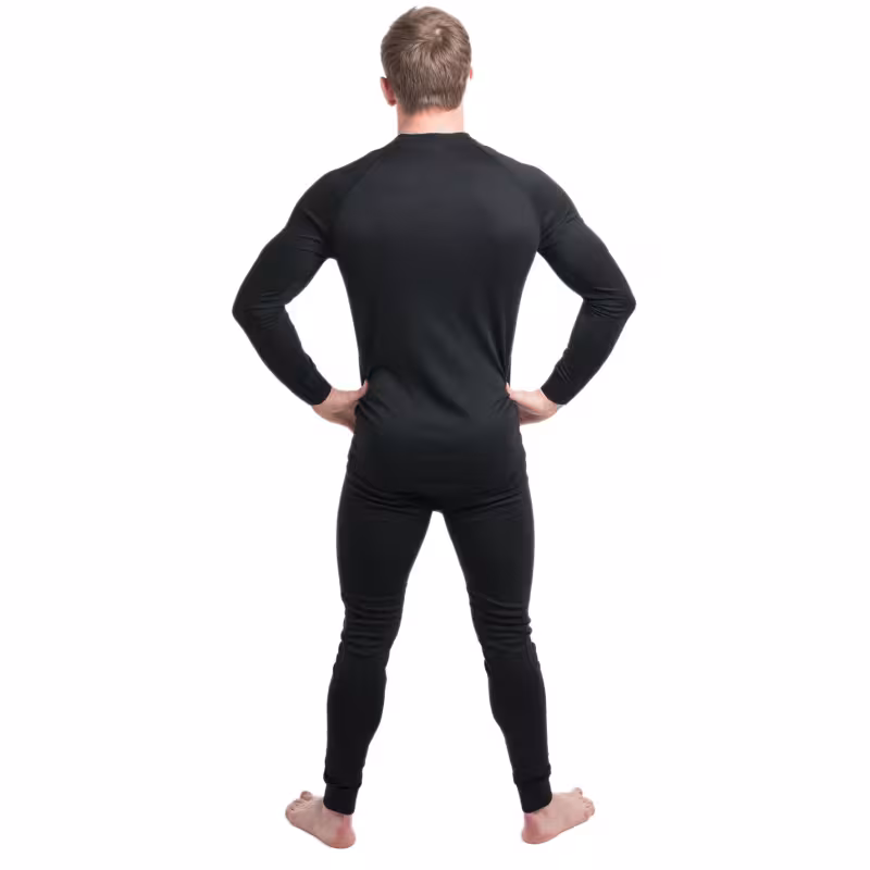 Комплект термобелья мужской Comfort Work, ткань Sunlite, черный, размер 54, 170-176 см
