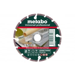 Диск алмазный сегментный Metabo Professional 626873000, 76х10 мм