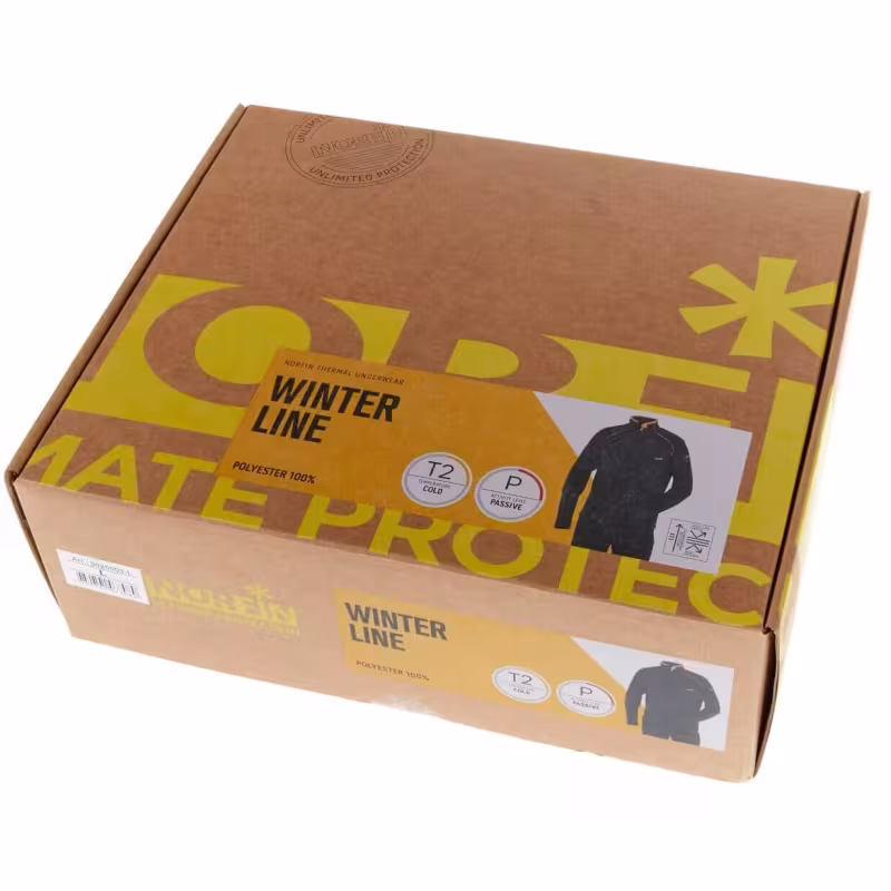 Комплект термобелья мужской Norfin Winter Line 04, черный, размер XL