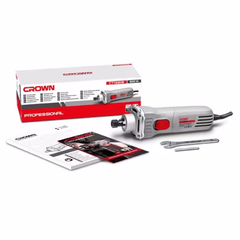 Машина прямошлифовальная сетевая Crown CT13308
