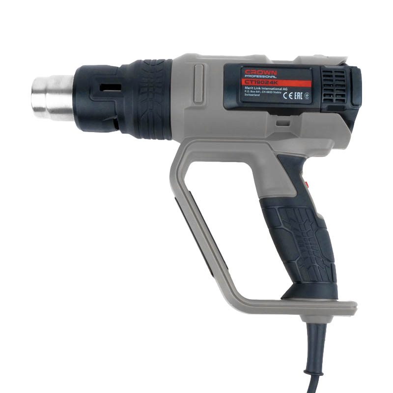 Фен строительный сетевой Crown CT19024K