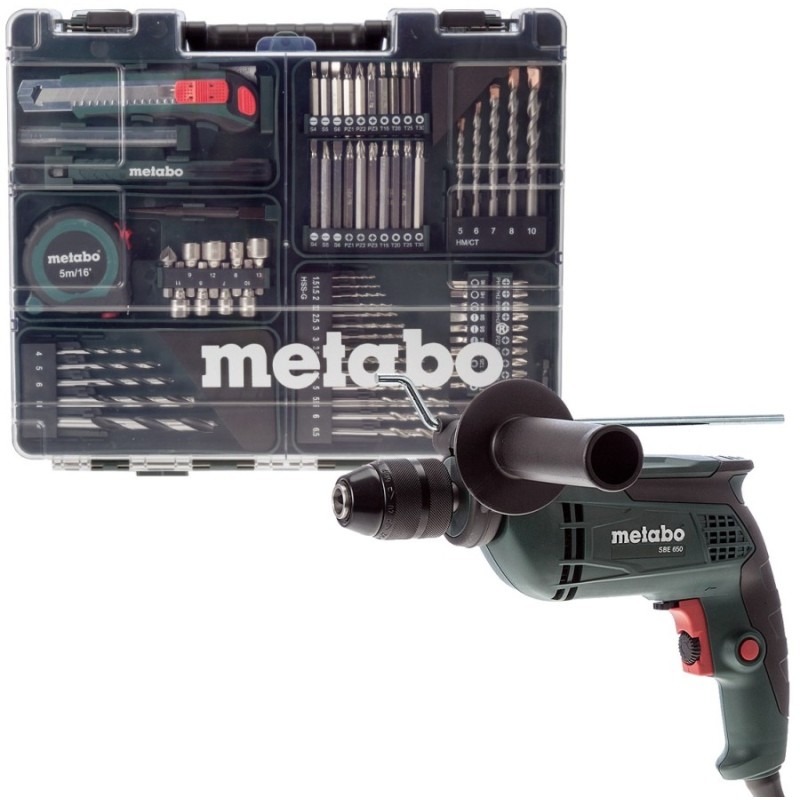 Дрель ударная сетевая Metabo SBE 650