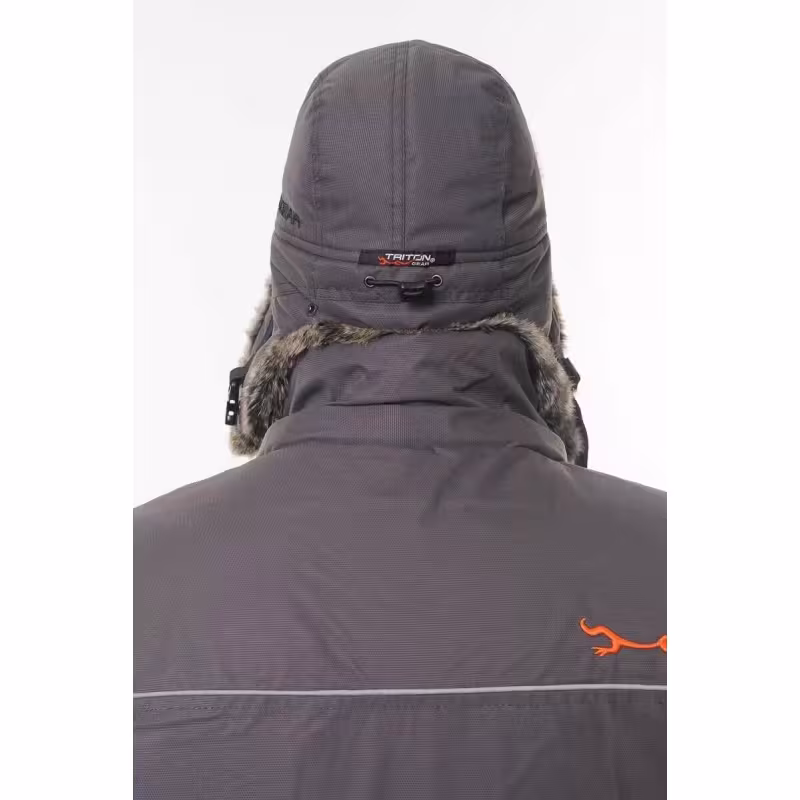 Шапка-ушанка Triton Gear Winter Storm, ткань Таслан, cерый, размер XL