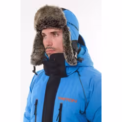 Шапка-ушанка Triton Gear Winter Storm, ткань Таслан, синий/черный, размер XL
