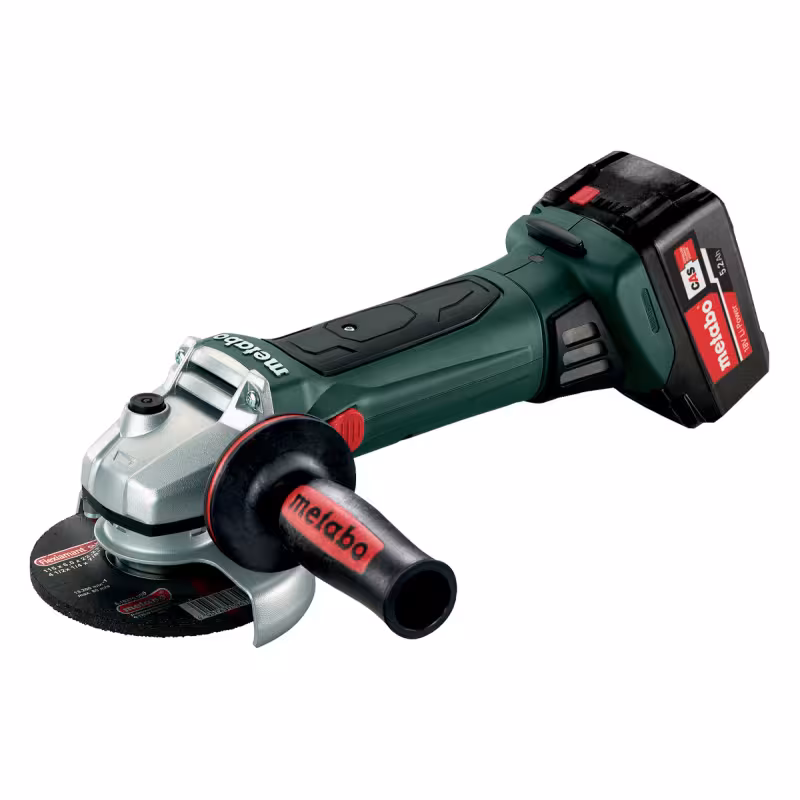Шлифмашина угловая аккумуляторная Metabo W 18 LTX 125 QUICK