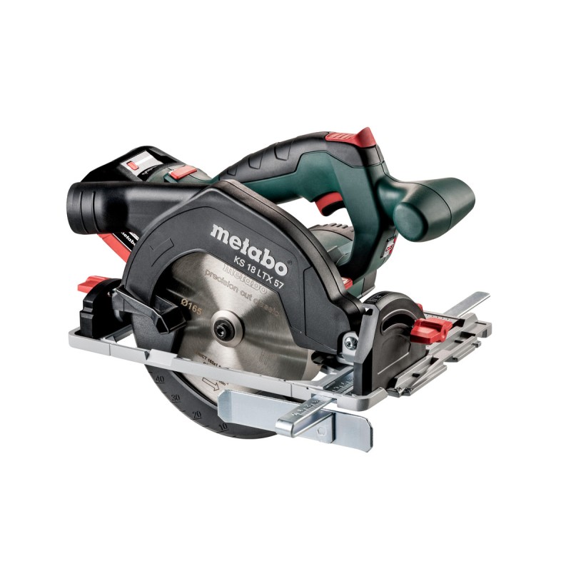 Пила дисковая аккумуляторная Metabo KS 18 LTX 57 (2 аккумулятора LiHD, зарядное устройство, кейс)