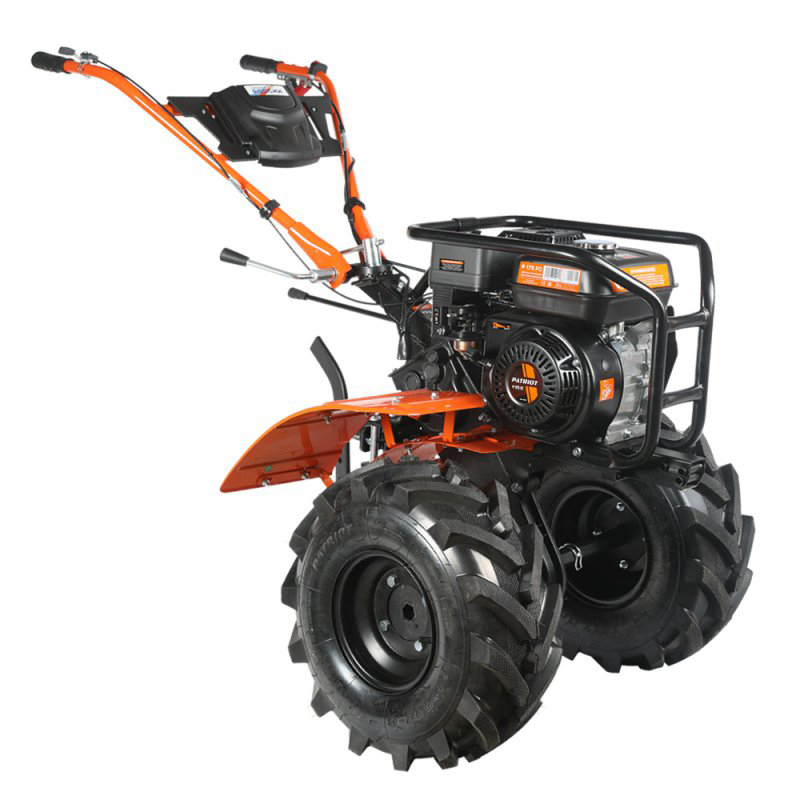 Мотоблок бензиный Patriot Урал (колеса Extreme)