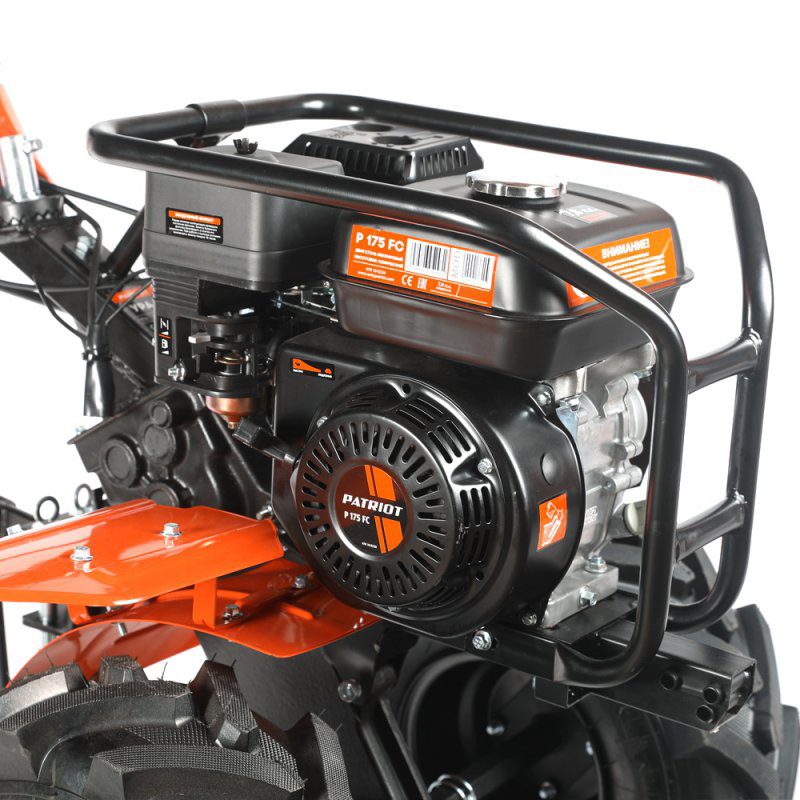 Мотоблок бензиный Patriot Урал (колеса Extreme)