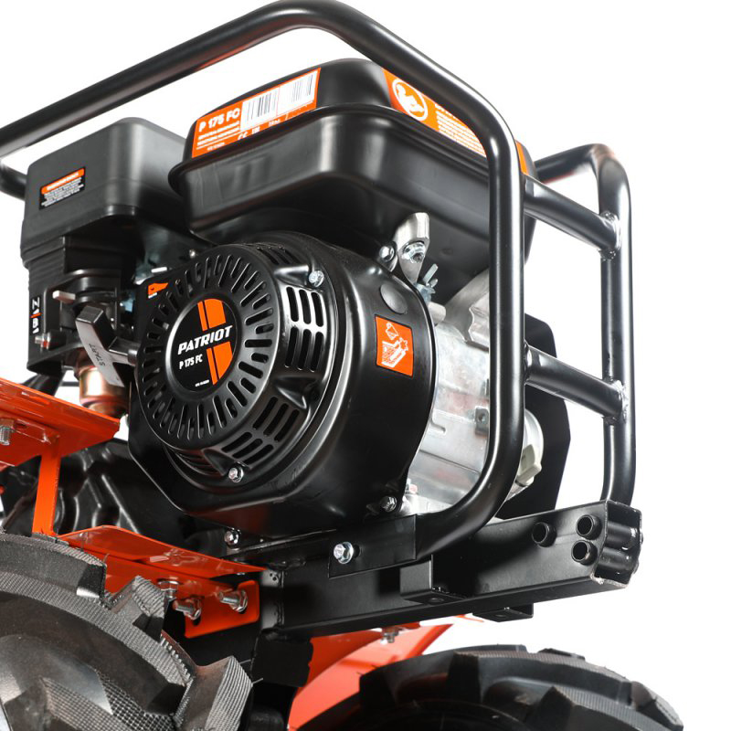 Мотоблок бензиный Patriot Урал (колеса Extreme)