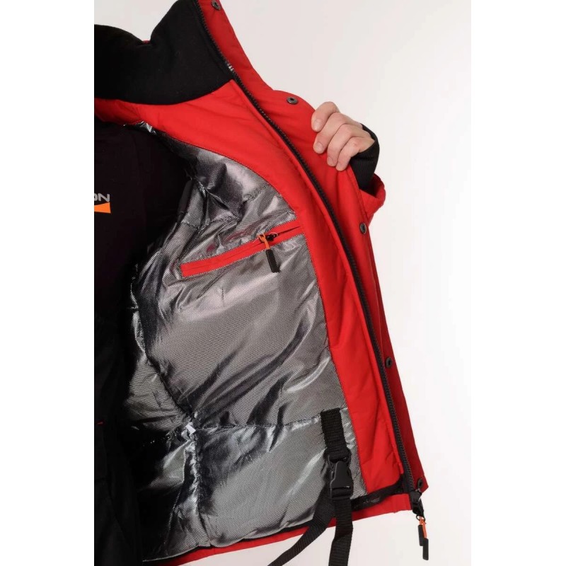 Костюм-поплавок мужской Triton Gear Skif (Скиф) -40 ПК, ткань Таслан, красный/черный, размер 44-46 (S), 170-176 см