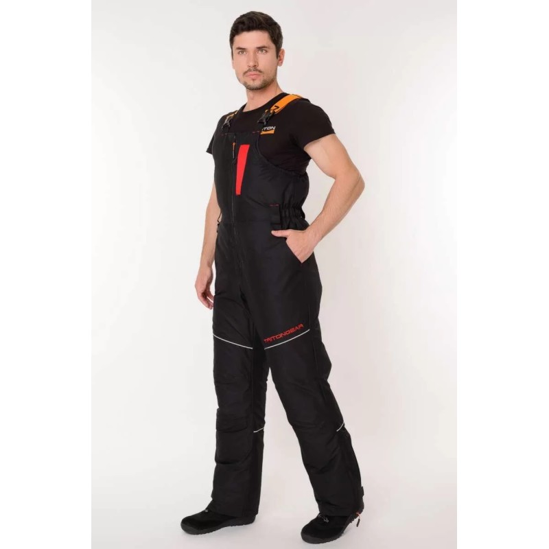 Костюм-поплавок мужской Triton Gear Skif (Скиф) -40 ПК, ткань Таслан, красный/черный, размер 44-46 (S), 170-176 см