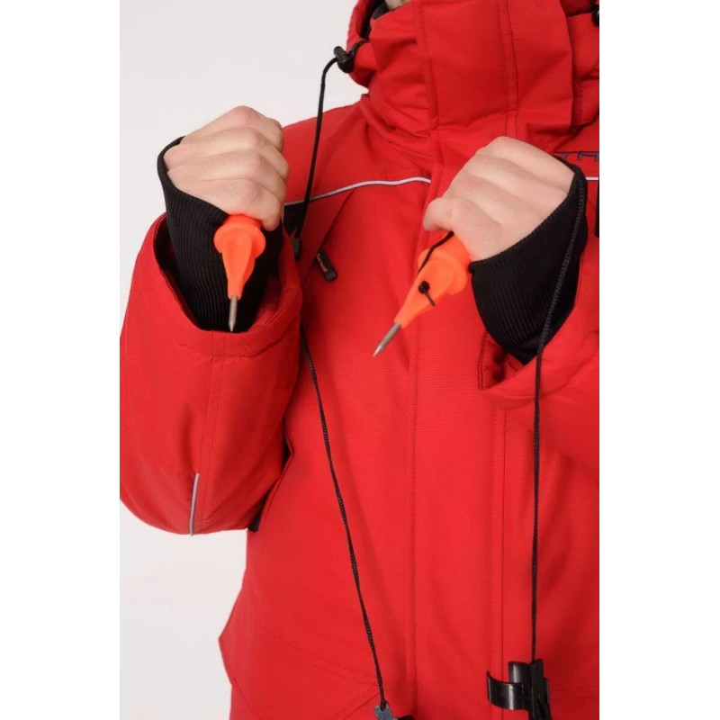 Костюм-поплавок мужской Triton Gear Skif (Скиф) -40 ПК, ткань Таслан, красный/черный, размер 52-54 (L), 170-176 см