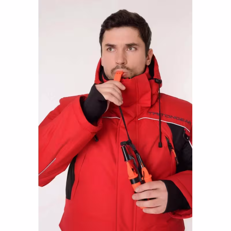 Костюм-поплавок мужской Triton Gear Skif (Скиф) -40 ПК, ткань Таслан, красный/черный, размер 56-58 (XL), 170-176 см