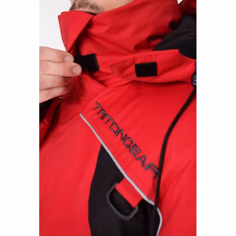 Костюм-поплавок мужской Triton Gear Skif (Скиф) -40 ПК, ткань Таслан, красный/черный, размер 56-58 (XL), 170-176 см