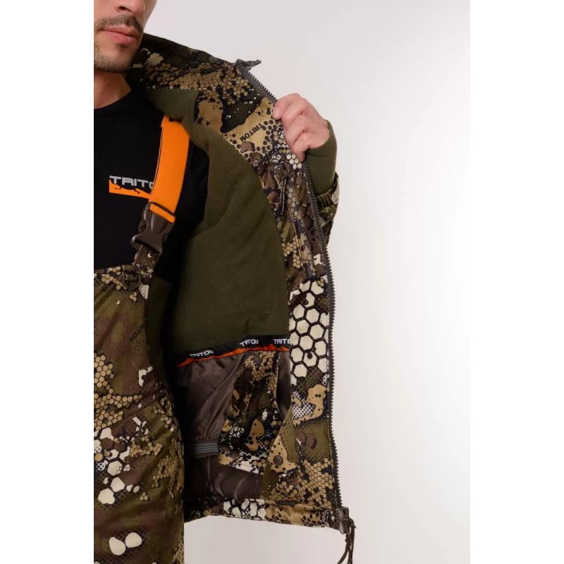 Костюм мужской Triton Gear Craft PRO -15, ткань Вилтекс, бежевый камуфляж, размер 48-50, 170-176 см