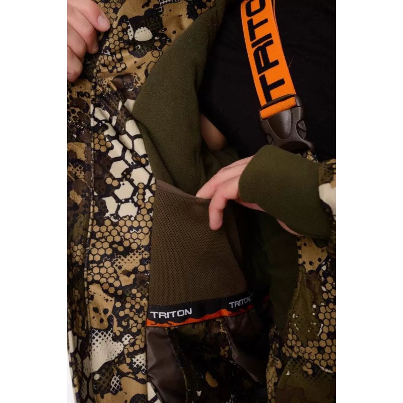 Костюм мужской Triton Gear Craft PRO -15, ткань Вилтекс, бежевый камуфляж, размер 48-50, 170-176 см