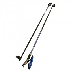 Лыжные палки STC Sable XC Cross Country Blue, стекловолокно, 130 см