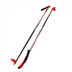Лыжные палки STC Sable XC Cross Country Red, стекловолокно, 105 см