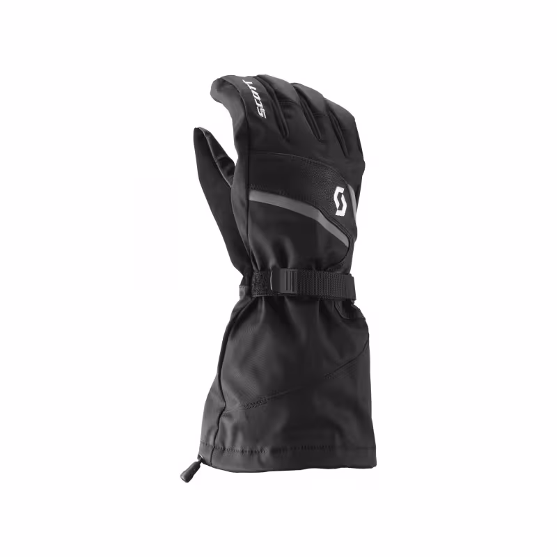 Мотоперчатки снегоходные Scott Hyland Pro, мембрана DRYOsphere, черный, размер XL