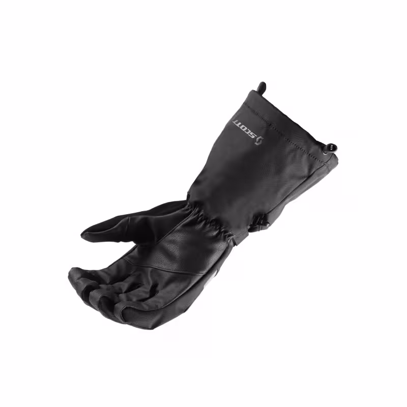 Мотоперчатки снегоходные Scott Hyland Pro, мембрана DRYOsphere, черный, размер XL