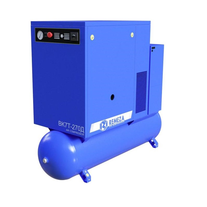 Компрессор винтовой масляный Remeza ВК7Т-8/10/15-270Д