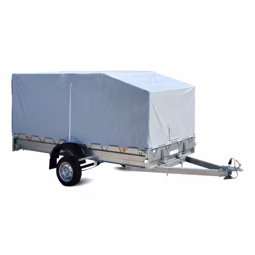 Тент с каркасом аэродинамический 3,5х1,4 м, 1150 мм