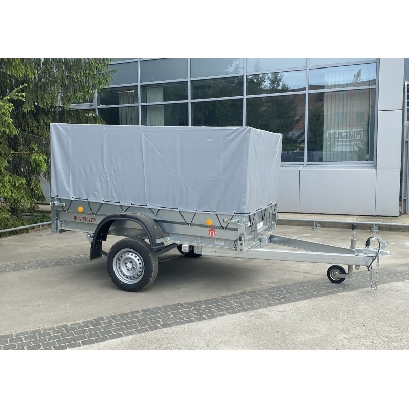 Тент на прицеп Трейлер 2,0х1,3 м, 710 мм