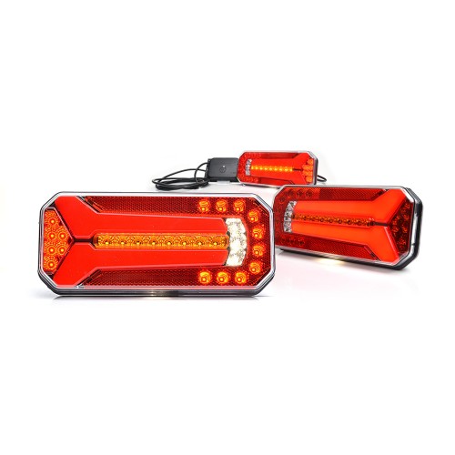 Фонарь задний светодиодный WAS 1111 L/P W150, 12-24V