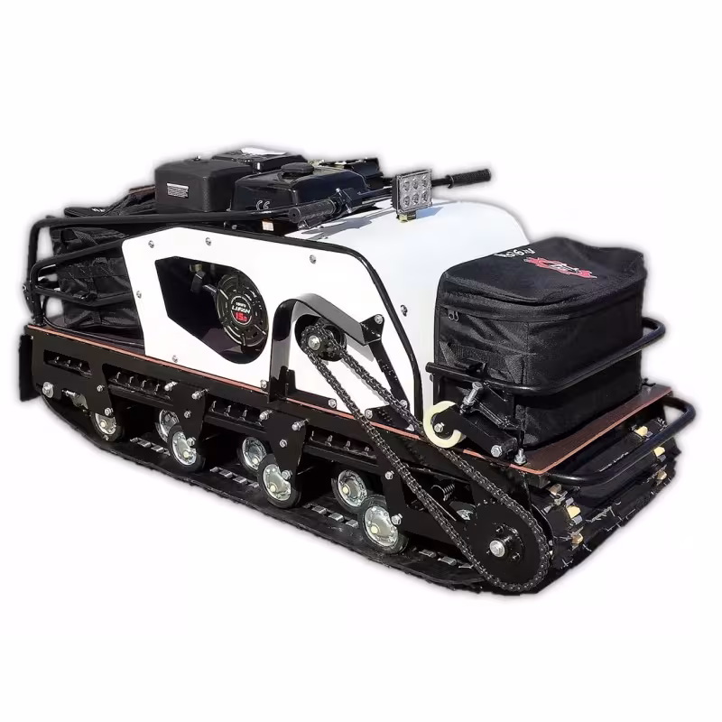 Мотобуксировщик БТС Long 15 л.с., катки, электрозапуск