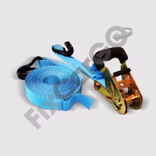 Ремень крепления груза 27 мм 5 м, разрывная нагрузка 1000 кг "Блистер" ТМ