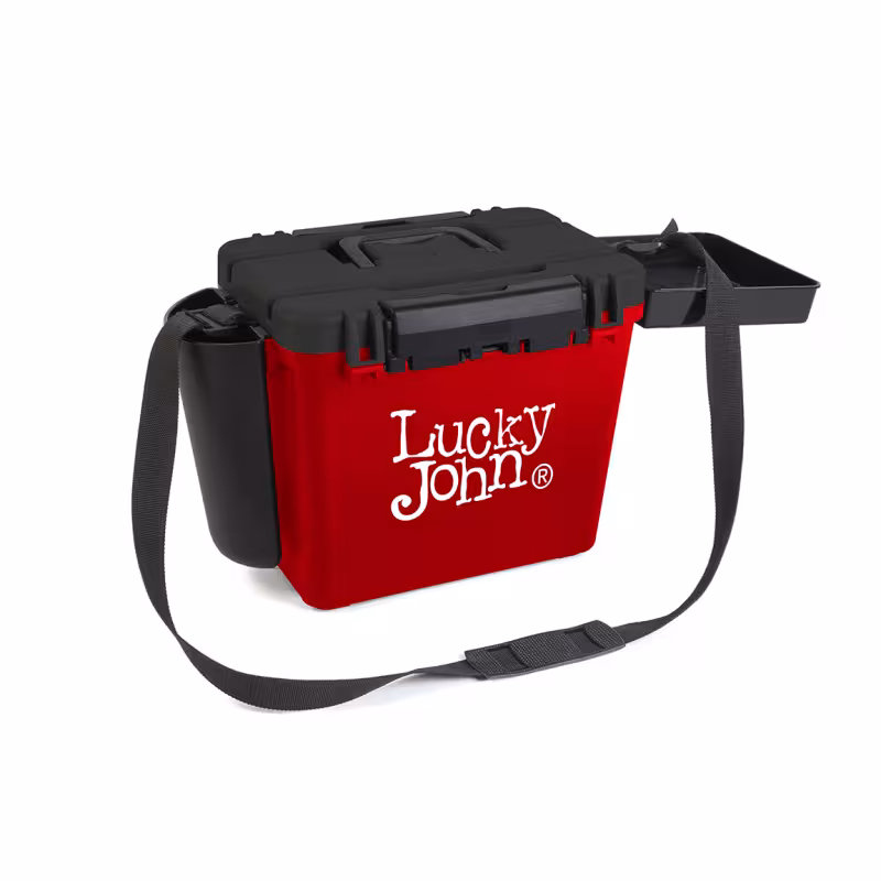 Ящик зимний (шарабан) Lucky John, красный