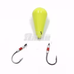 Приманка Балда ЯМАН "Булава-3" с плав.крючками, 8г., цв. ф-ж 