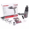Фен строительный сетевой Crown CT19022К