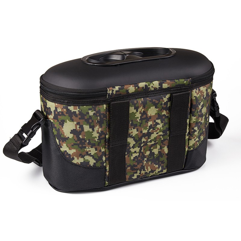 Кан для улова Higashi Live Bait Box, Green Camo, 7,5 л