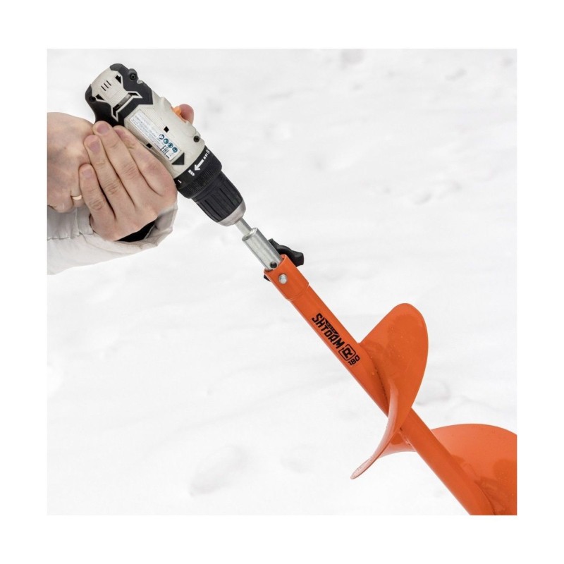 Адаптер для ледобура под шуруповерт Тонар АШ-03, 19 мм