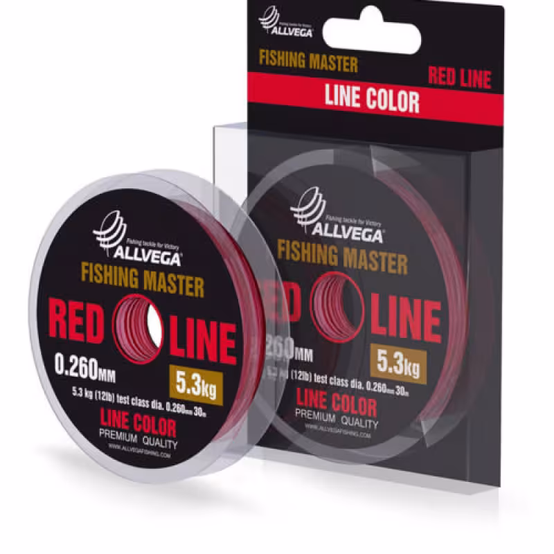 Леска монофильная Allvega fishing master 0.205 мм, 3.5 кг, 30 м