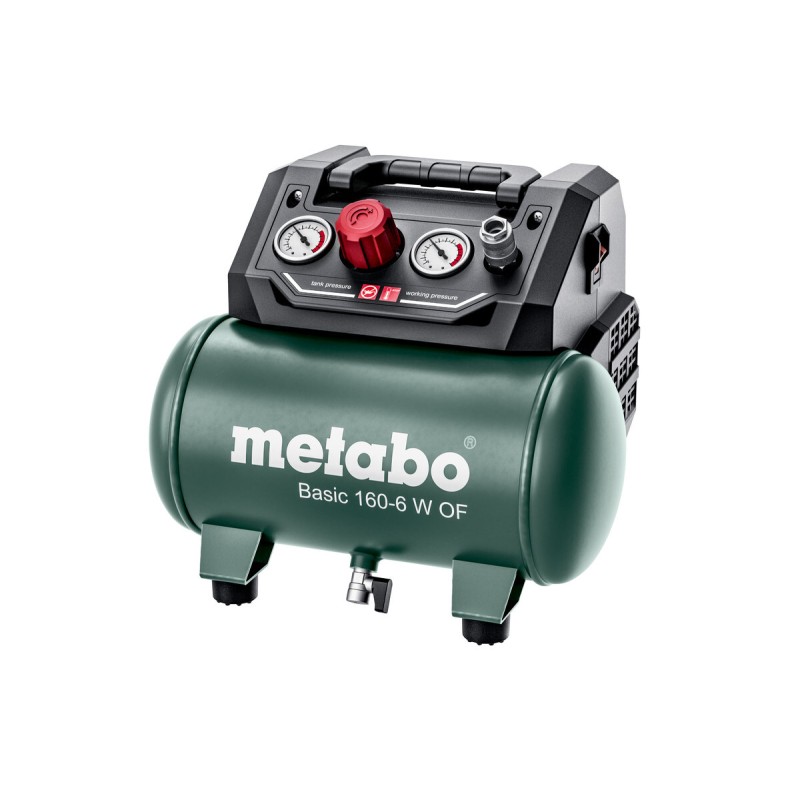 Компрессор поршневой безмасляный Metabo Basic 160-6 W OF 601501000