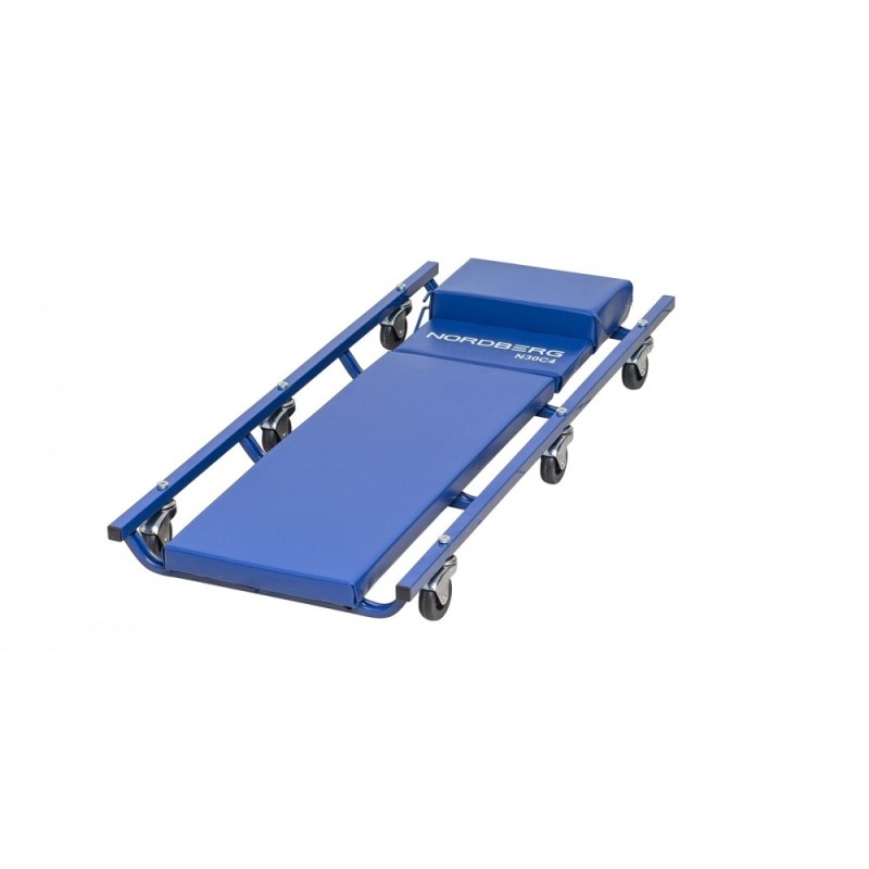 Лежак подкатной с подъемным подголовником Nordberg N30C4