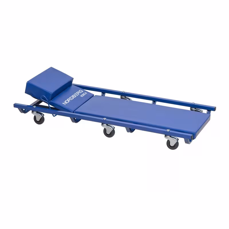 Лежак подкатной с подъемным подголовником Nordberg N30C4