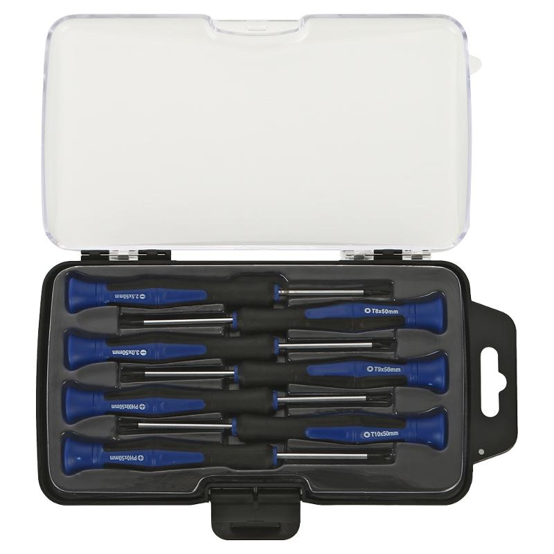 Набор отверток для точных работ PH, SL, Torx Кобальт Ultra Grip 646-638