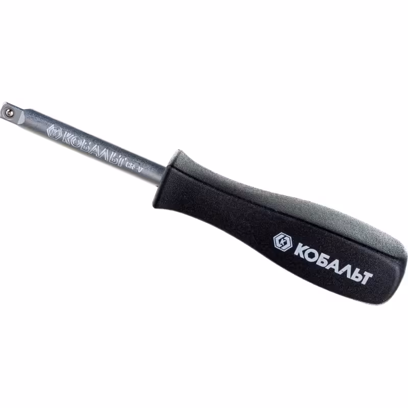 Отвертка-рукоятка под биты 1/4 Кобальт CR-V 642-654