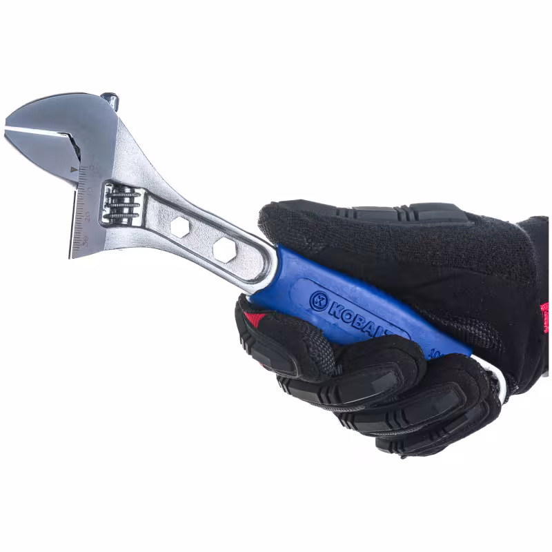 Ключ разводной Кобальт 244-957, захват 35 мм, L260мм