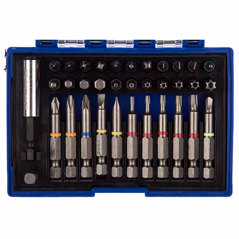 Набор бит Практика "Профи" 35 шт (PH, PZ, SL, TT(TR/TH), HEX, TW, 25/50 мм)