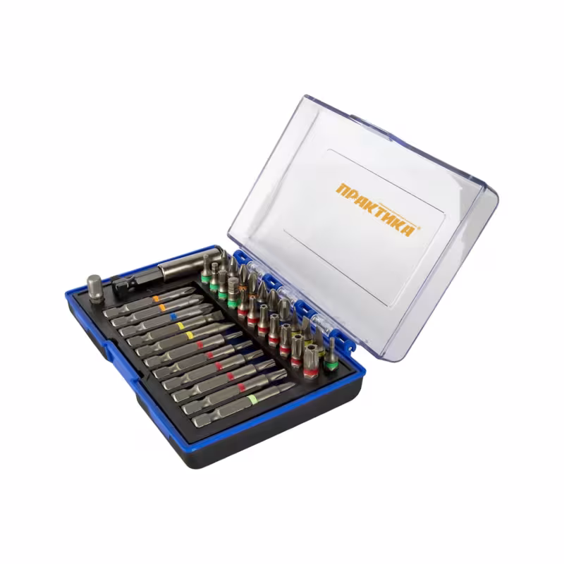 Набор бит Практика "Профи" 35 шт (PH, PZ, SL, TT(TR/TH), HEX, TW, 25/50 мм)