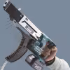 Дрель-шуруповерт магазинная безударная аккумуляторная Makita LXT DFR750RFE