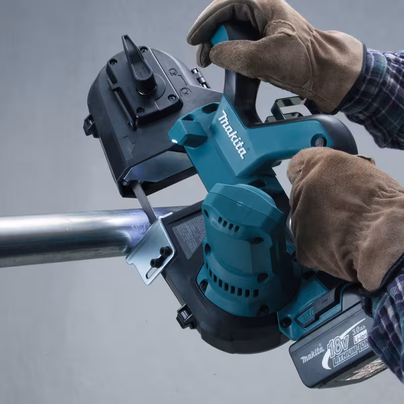 Пила ленточная аккумуляторная по металлу Makita LXT DPB181Z
