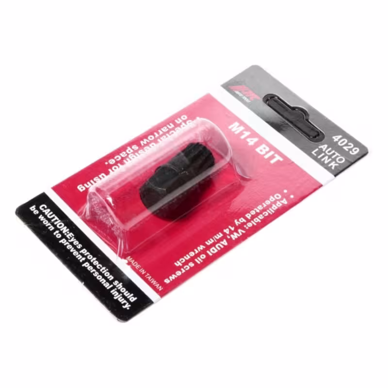 Бита для маслосливных пробок JTC 4029, Spline M14мм 14мм VW, AUDI 