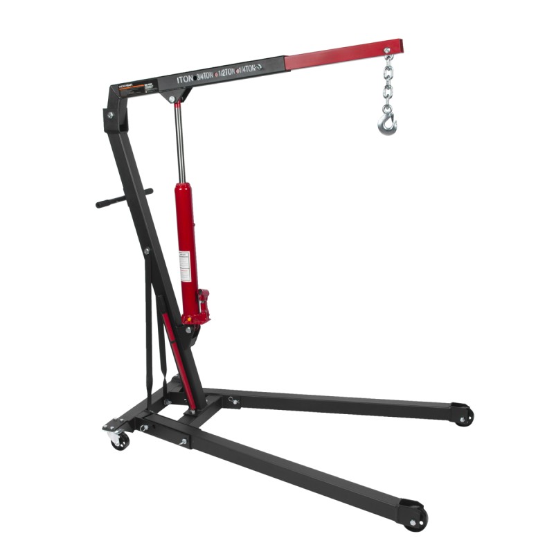 Кран гидравлический складной Wiederkraft WDK-83201, 1 т.