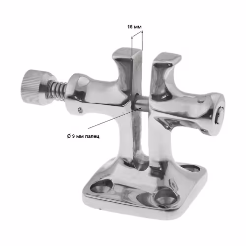 Кнехт швартовый Homer 003841, с пальцем под цепь 8-10 мм